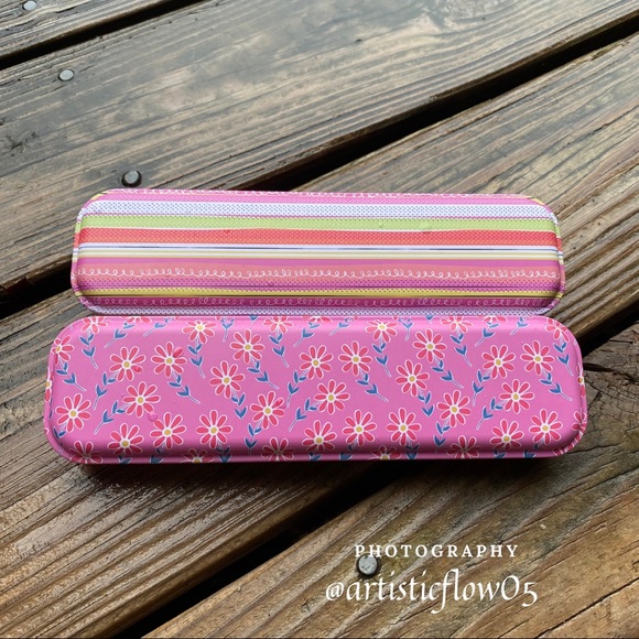 NEW! 2 Hinged Pencil Box and Glass Case - Picture 5 of 6